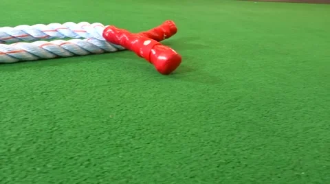 Workout Ropes Stock Footage 54372145