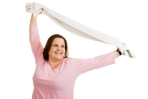 Workout With Towel Stock Photos