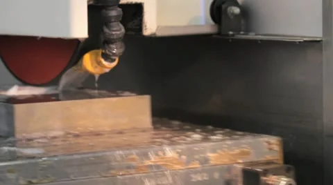 Workpiece on CNC machine Stock Footage 11899878