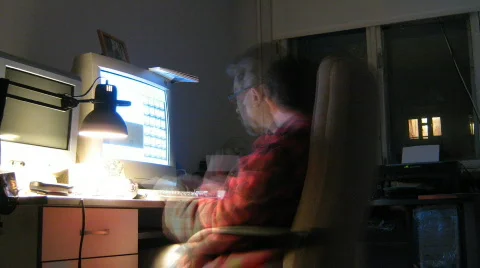 Workplace 24h loop Stock Footage 458272