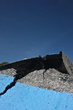 Workplace with asphalt Stock Photos