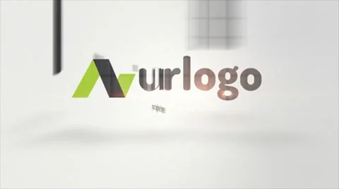 Workplace Bright Logo Reveal After Effects stock