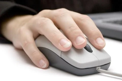 Workplace Close View Foto stock