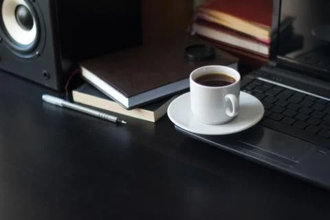 Workplace for creative people Stock Photos