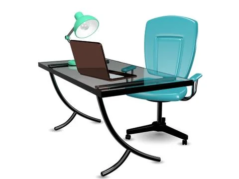 Workplace Stock Illustration