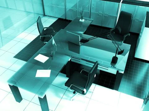 Workplace Stock Illustration