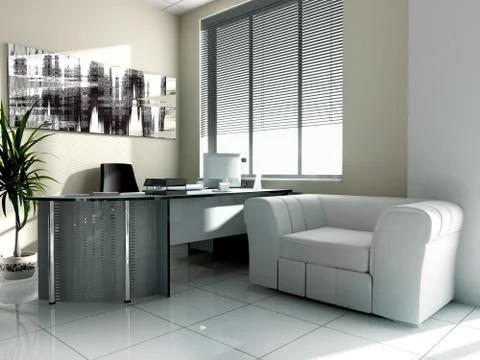 Workplace Stock Illustration