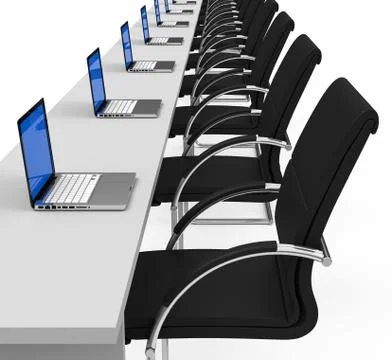 The workplace Stock Illustration