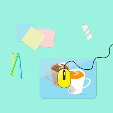 Workplace Stock Illustration