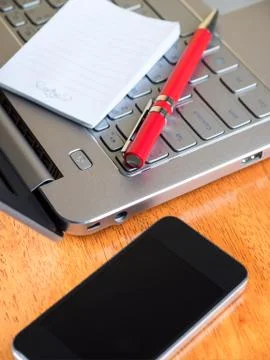 Workplace in the office Stock Photos