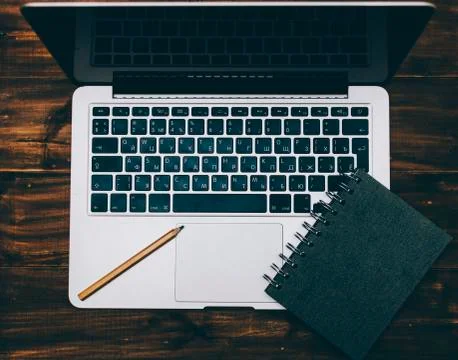 Workplace In Office Foto stock