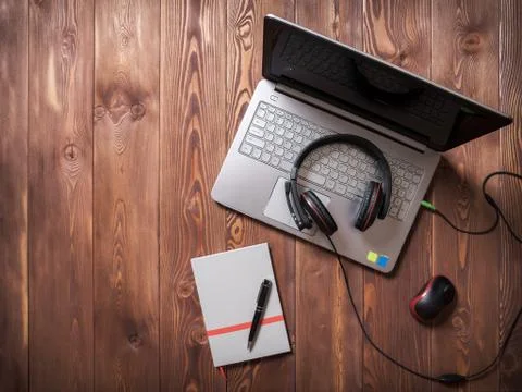 Workplace in the office Stock Photos