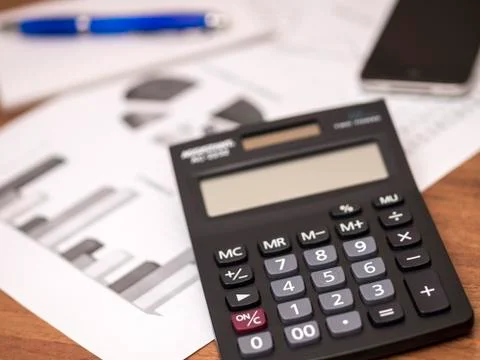 Workplace in the office Stock Photos
