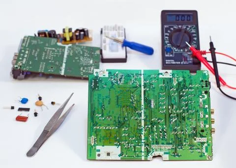 Workplace radios Stock Photos