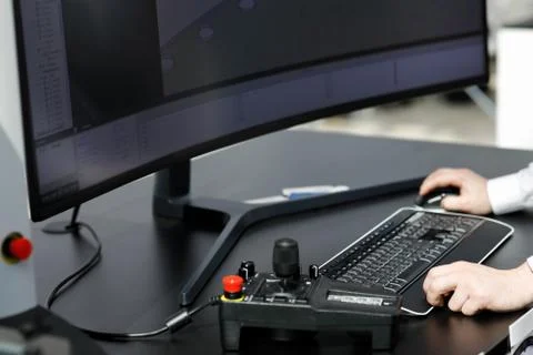 Workplace of reverse engineering Stock Photos