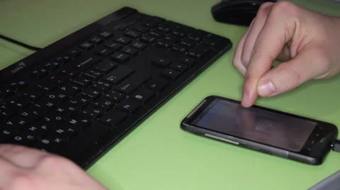 Works At The Computer 3 Stock-Footage 44120246