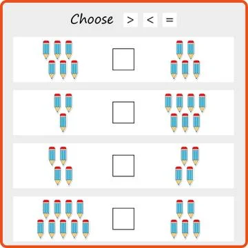 Worksheet. Mathematical puzzle game. Learning mathematics, tasks for addition Stock Illustration