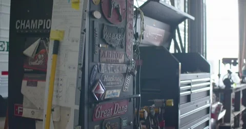 Workshop Broll Stock Footage 200790365