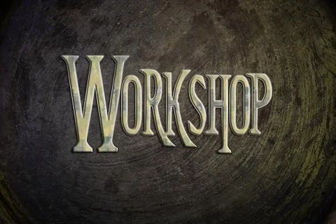 Workshop concept Stock Illustration