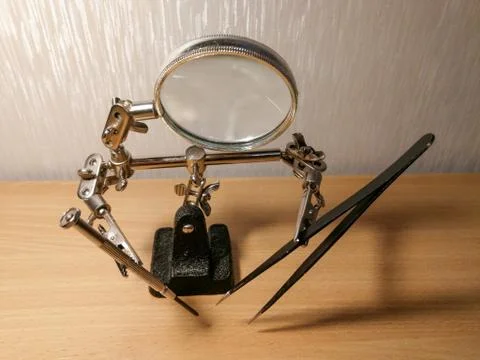 Workshop holder with tools Stock Photos