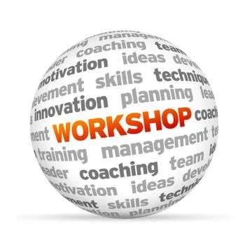 Workshop Illustrazione stock