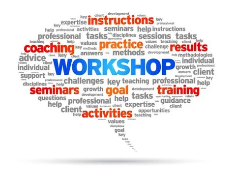 Workshop Stock Illustration