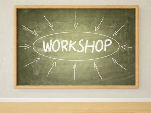 Workshop Stock Illustration