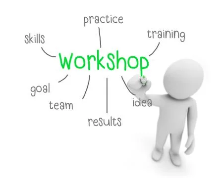 Workshop Stock Illustration