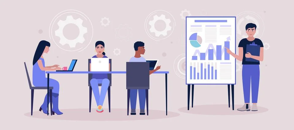Workshop Stock Illustration