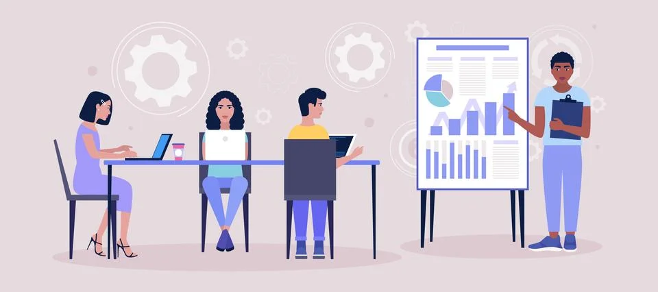 Workshop Stock Illustration
