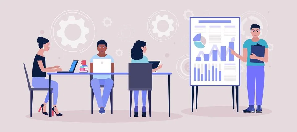 Workshop Stock Illustration