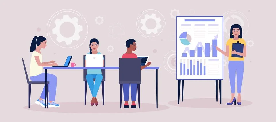Workshop Stock Illustration