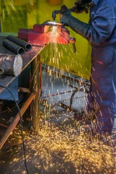 Workshop labour Stock-Fotos