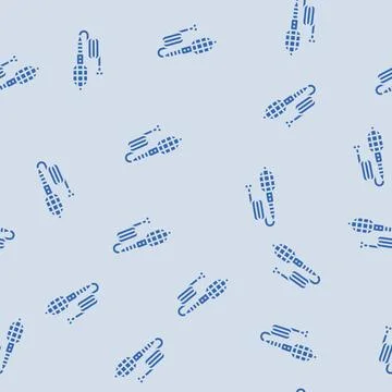 Workshop light car repair tool glyph seamless pattern イラスト素材