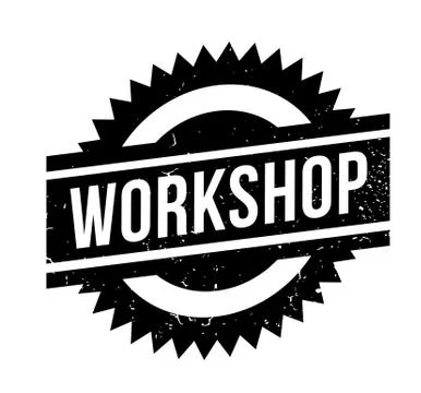 Workshop rubber stamp Stock Illustration