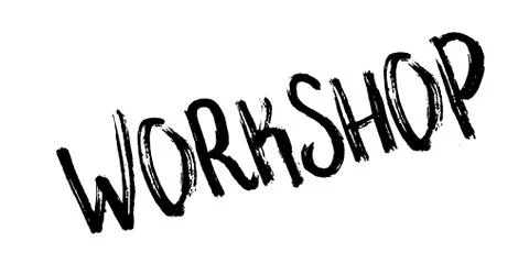 Workshop rubber stamp Stock Illustration