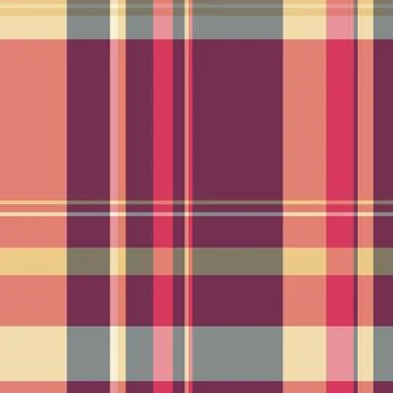 Workshop texture vector tartan, beige plaid check fabric. Overlay seamless .. Stock Illustration