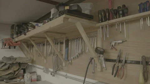 Workshop tolls Stock Footage 179914775