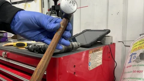 Workshop tool hammer Stock-Footage 226829656