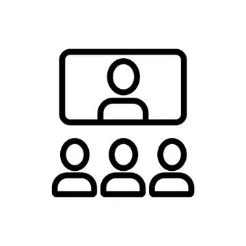 Workshop wiretap icon vector outline illustration Stock Illustration