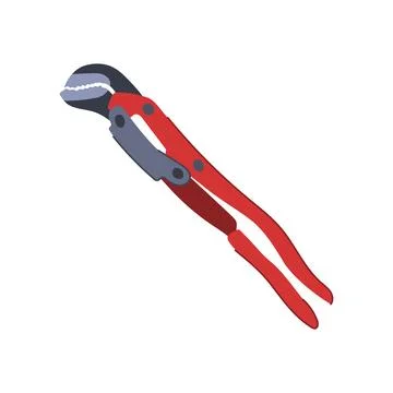 Workshop wrench cartoon vector illustration Stock Illustration