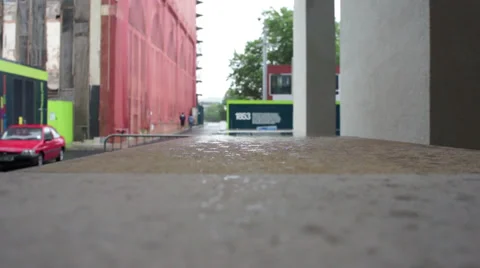 Worksite rain 1 库存影片 27759521