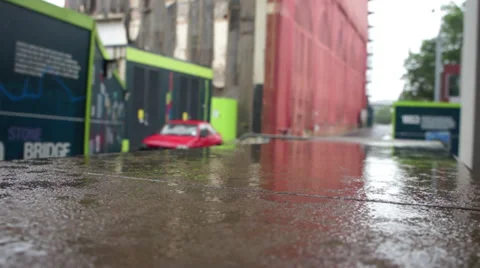 Worksite rain 2 库存影片 27759403