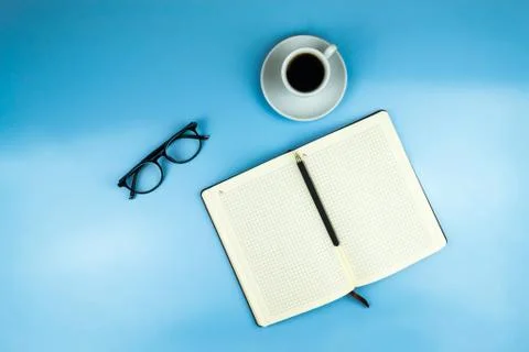 Workspace of a creative office worker. Foto stock