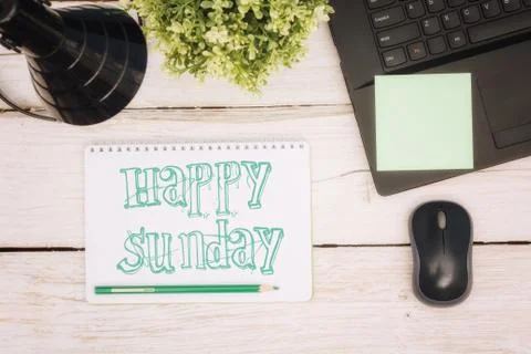 Workspace notebook and scratchpad Stock Photos