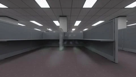 Workspace Revolution. Designing a workspace project without furniture. Stock Footage 302448755