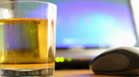 Workstation in the home office Stock Footage 33464199