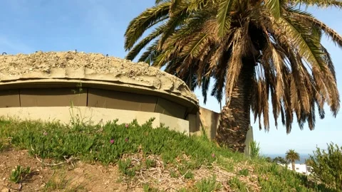 World 1 Gun Bunker Video stock 152003676