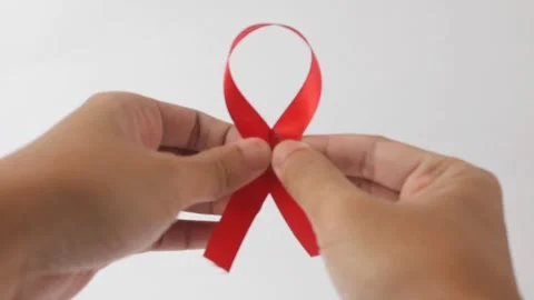 World aids day 4 Stock Footage 323145912