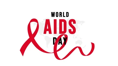 World Aids Day Animation Background Stock Footage 221698977